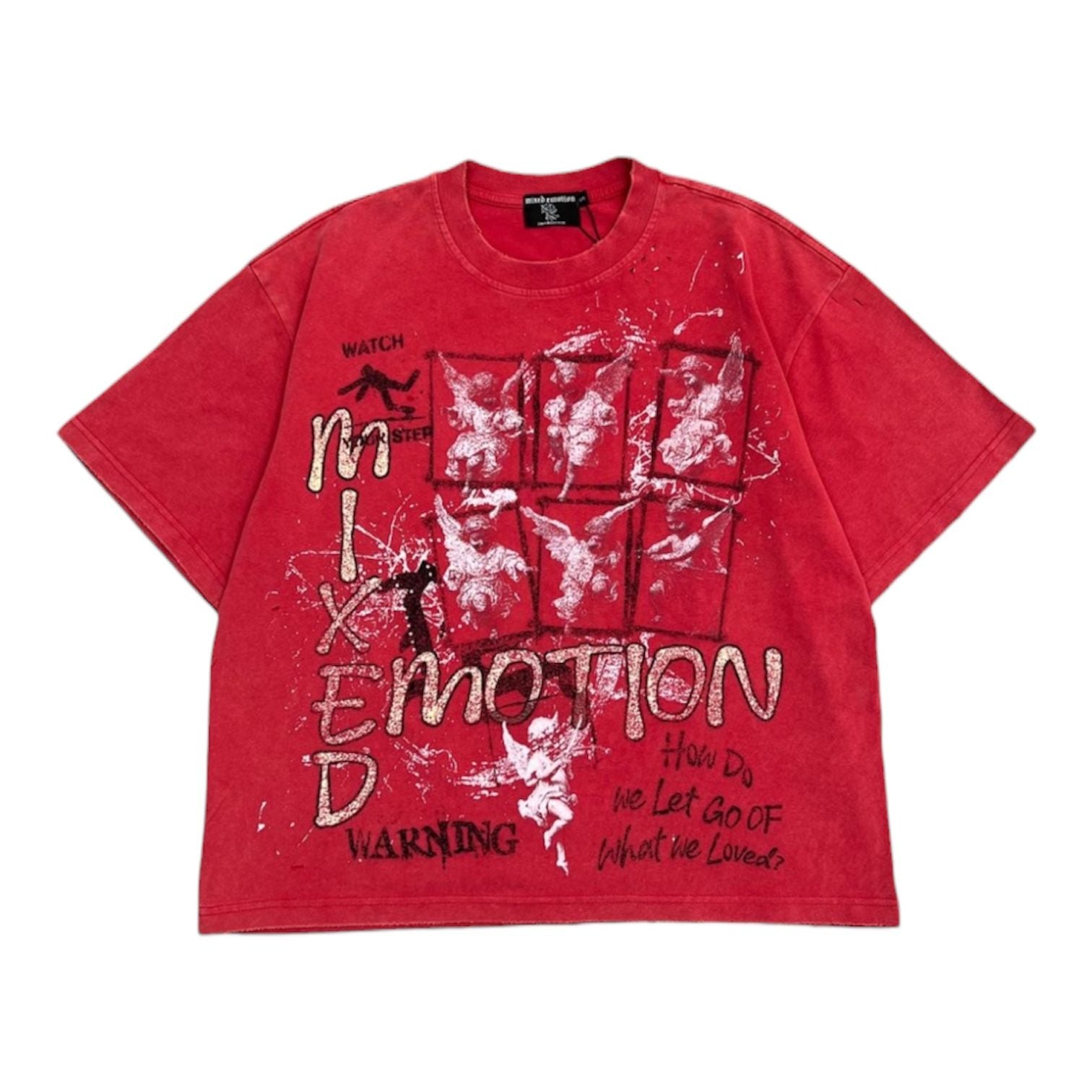 Mixed Emotion Crimson Tee (Red)