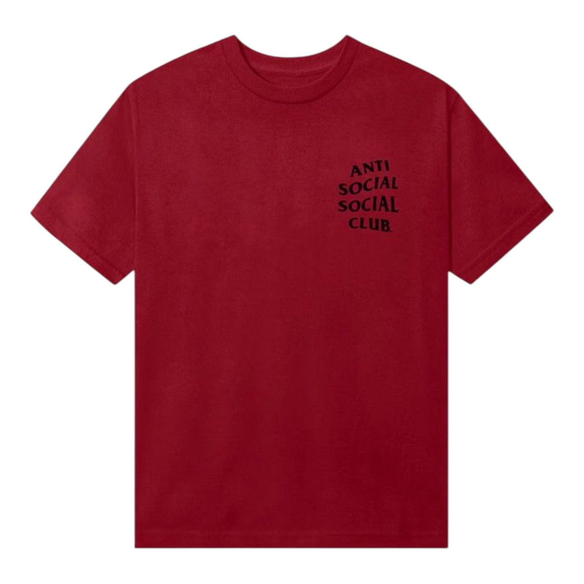 Anti Social Social Club Kkotch Tee Cardinal