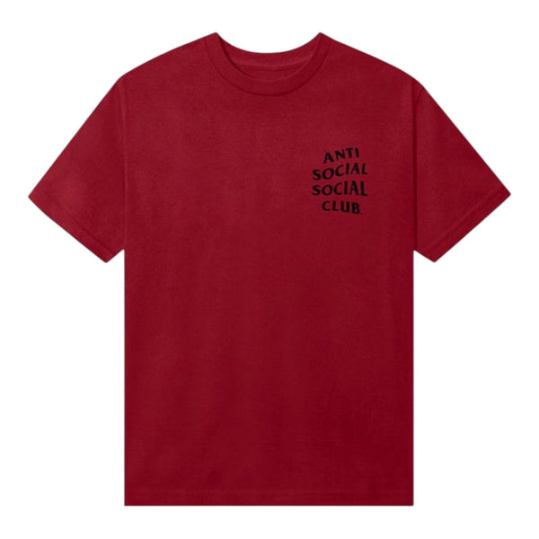 Anti Social Social Club Kkotch Tee Cardinal