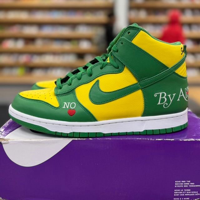 Nike SB Dunk High Supreme By Any Means Brazil - Preowned