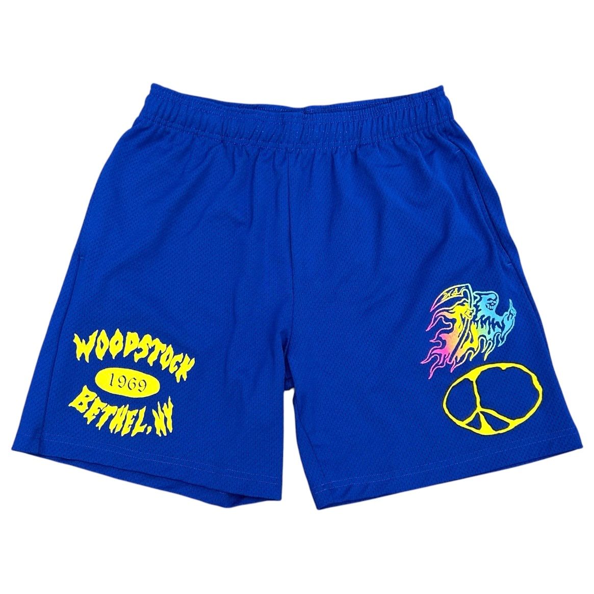 Warren Lotas Woodstock Mesh Short (Blue) - Preowned