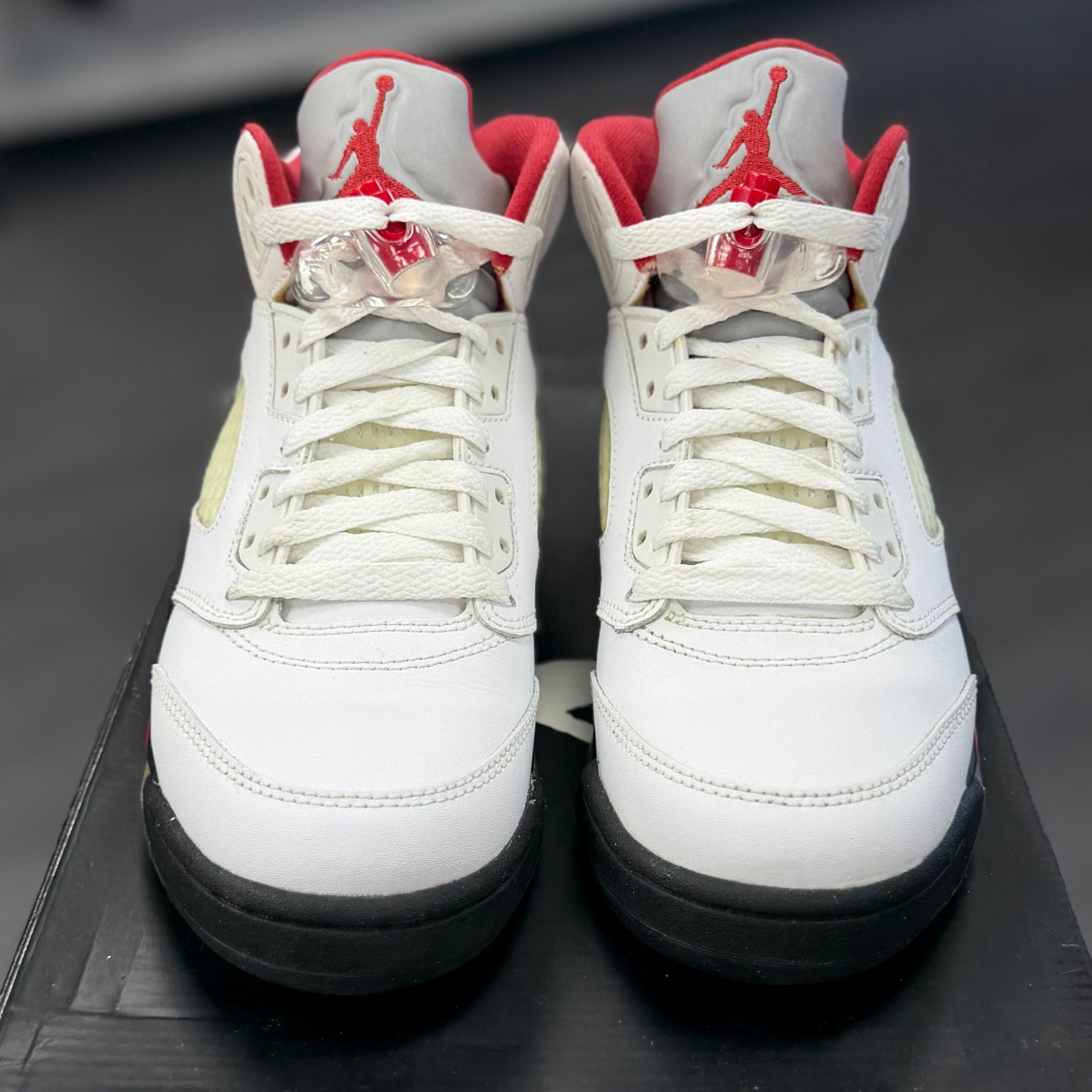 Jordan 5 Retro Fire Red 2013 (GS) - Preowned
