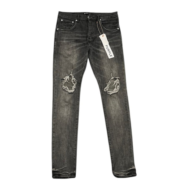Purple Brand P002 Blowout Jean (Grey) - Preowned