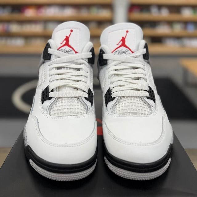 Jordan 4 Retro White Cement (2025) - Preowned