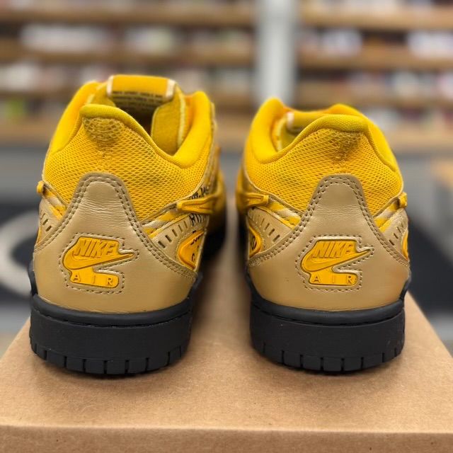 Nike Air Rubber Dunk Off-White University Gold - Preowned