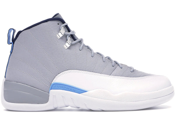 Jordan 12 Retro Grey University Blue - Preowned