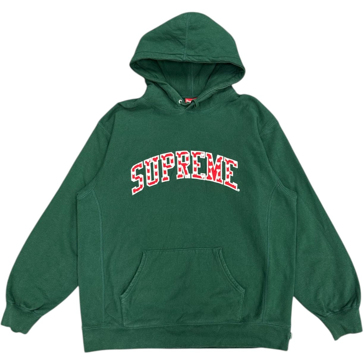 Supreme Hearts Arc Hoodie (Dark Green) - Preowned