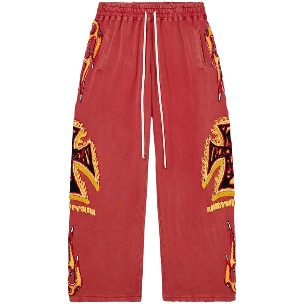 Vale Forever La Flare Sweatpants (Red)