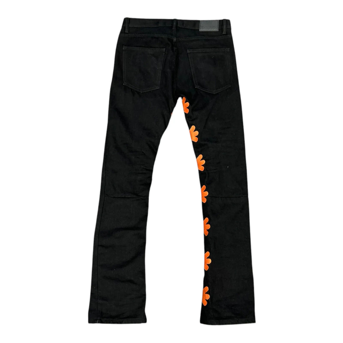 LOSTSHDWS Denim Pant (Black/Orange) - Preowned