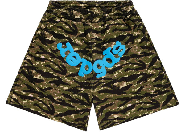 Sp5der OG Web V2 Tiger Camo Sweatshort (Tiger Camo)