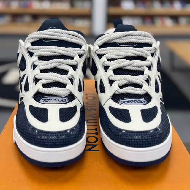 Louis Vuitton Skate Trainer Marine - Preowned