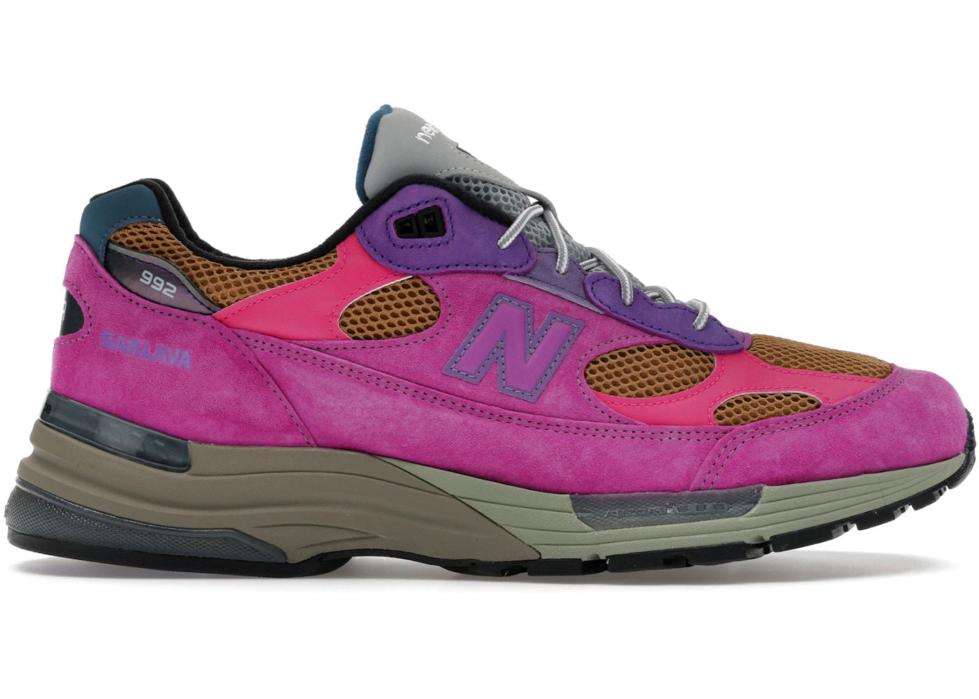 New Balance 992 MiUSA Action Bronson Digitalis Purpurea - Preowned