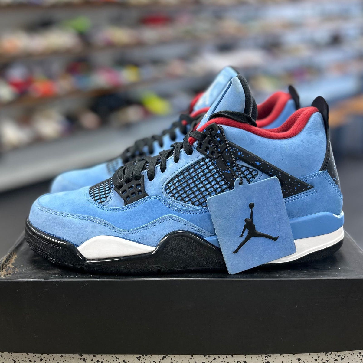 Jordan 4 Retro Travis Scott Cactus Jack - Preowned