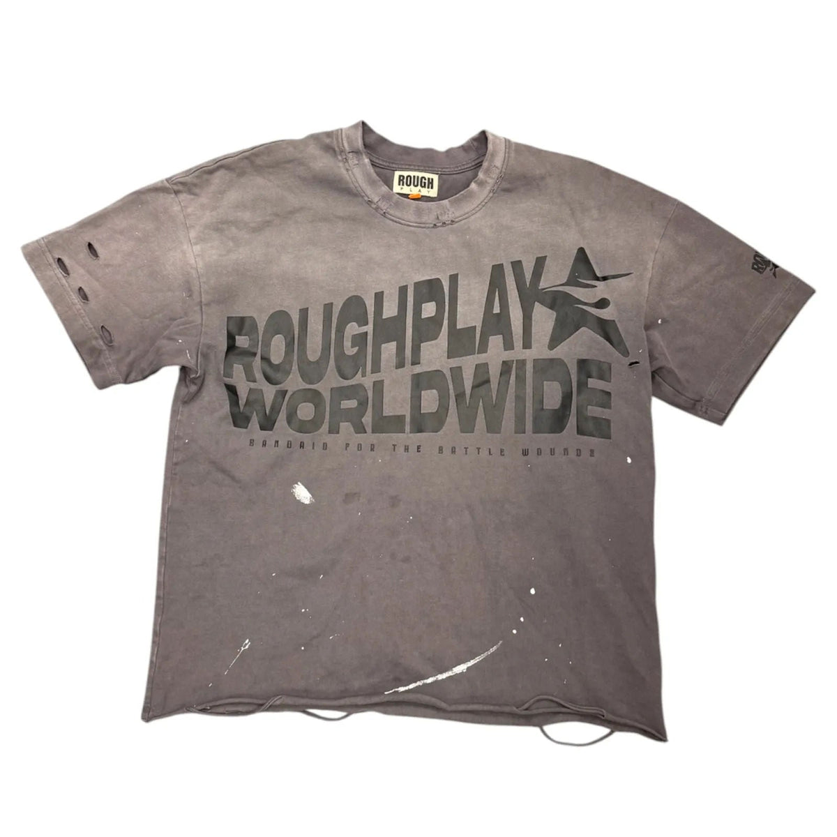 Roughplay Vintage Tee (Grey/Black) - Preowned