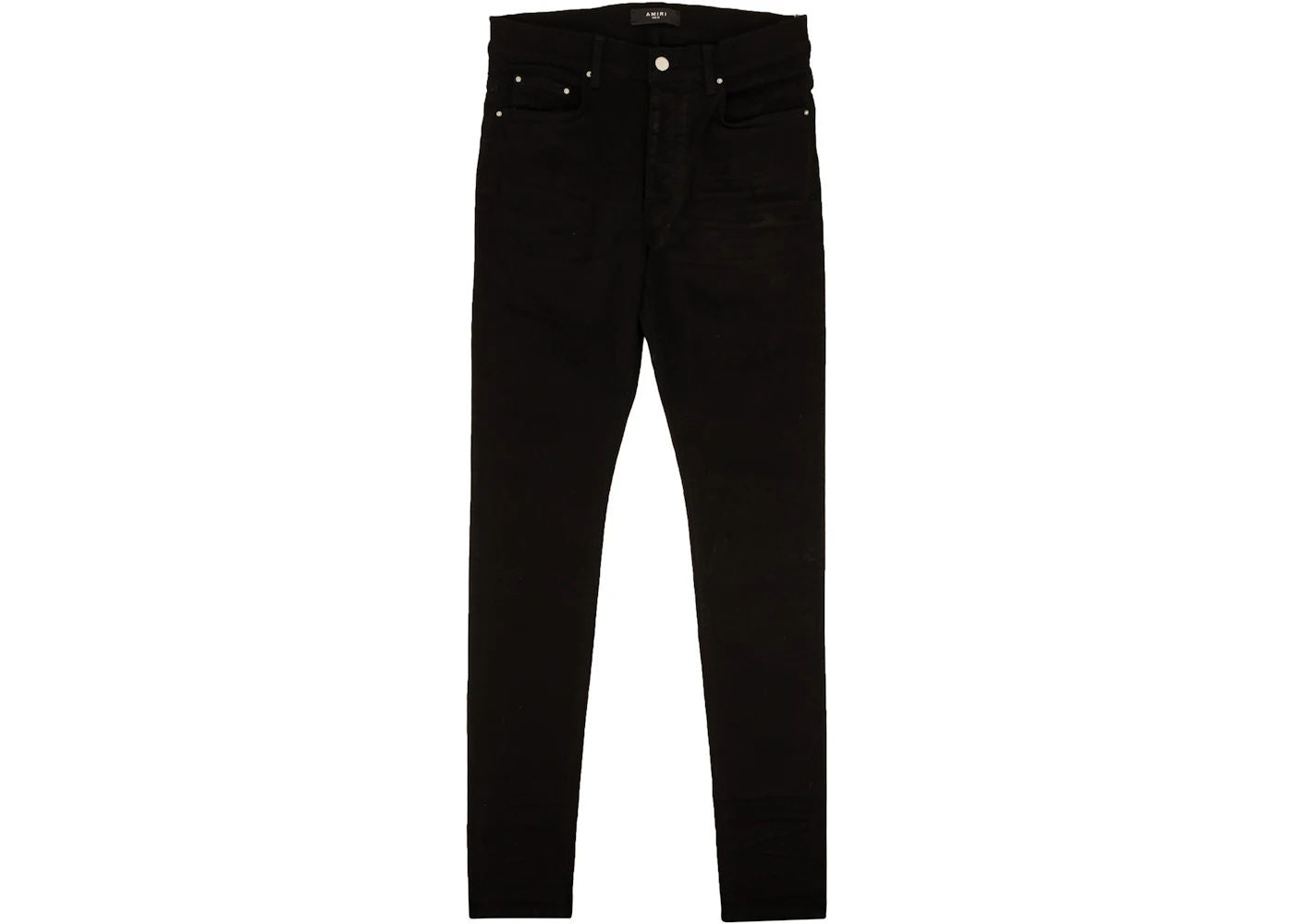 AMIRI Stack Casual Skinny Jeans Black - Preowned