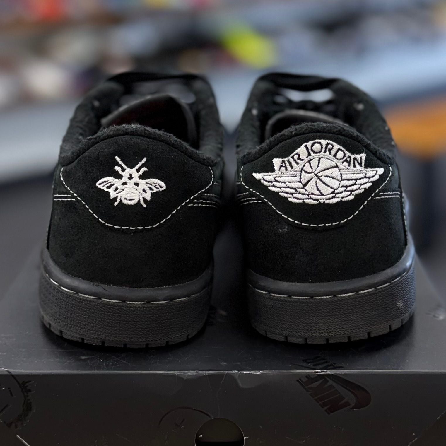 Jordan 1 Retro Low OG SP Travis Scott Black Phantom - Preowned