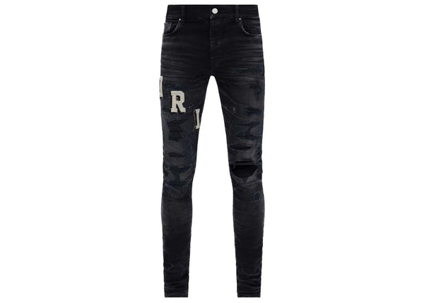 AMIRI Varsity Jean Faded Black