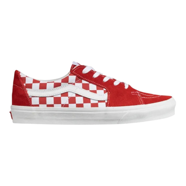 Vans Sk8 Low Checkerboard Racing Red - Preowned
