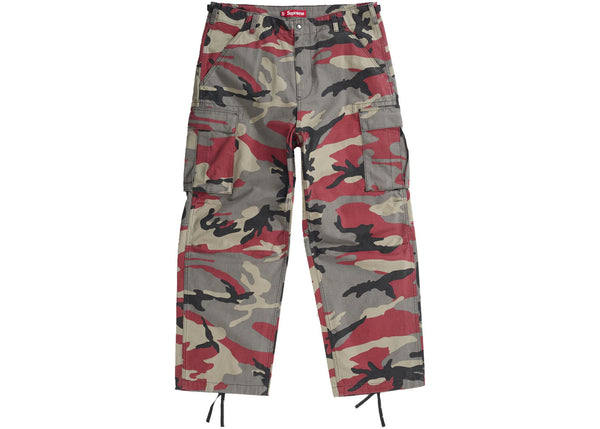 Supreme Cargo Pant (SS26) Red Camo