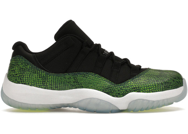 Jordan 11 Retro Low Green Snakeskin - Preowned