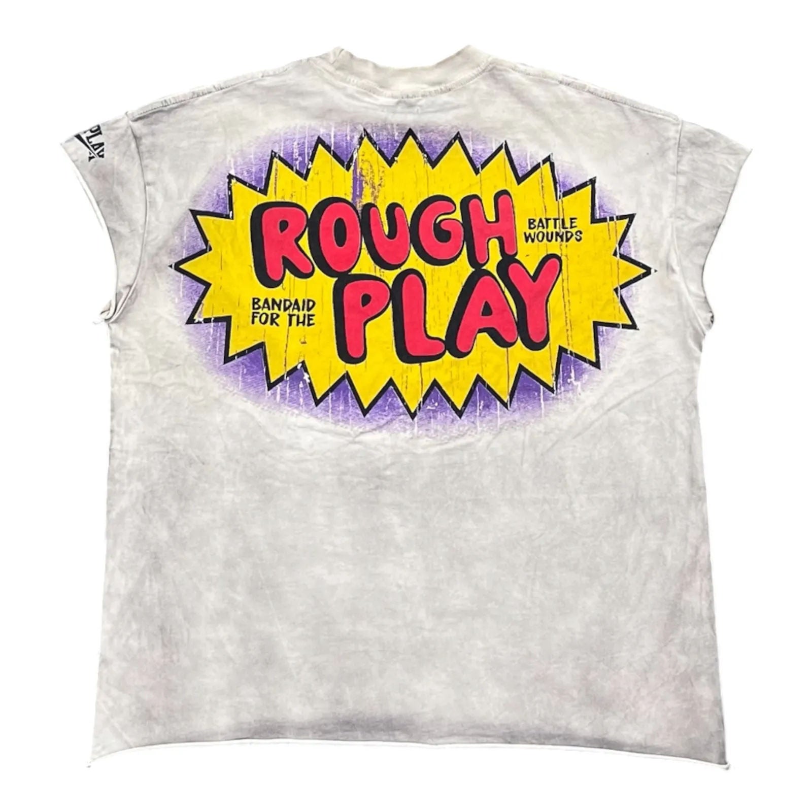Roughplay Losers Win Again Sleeveless Tee (Bone) - Preowned