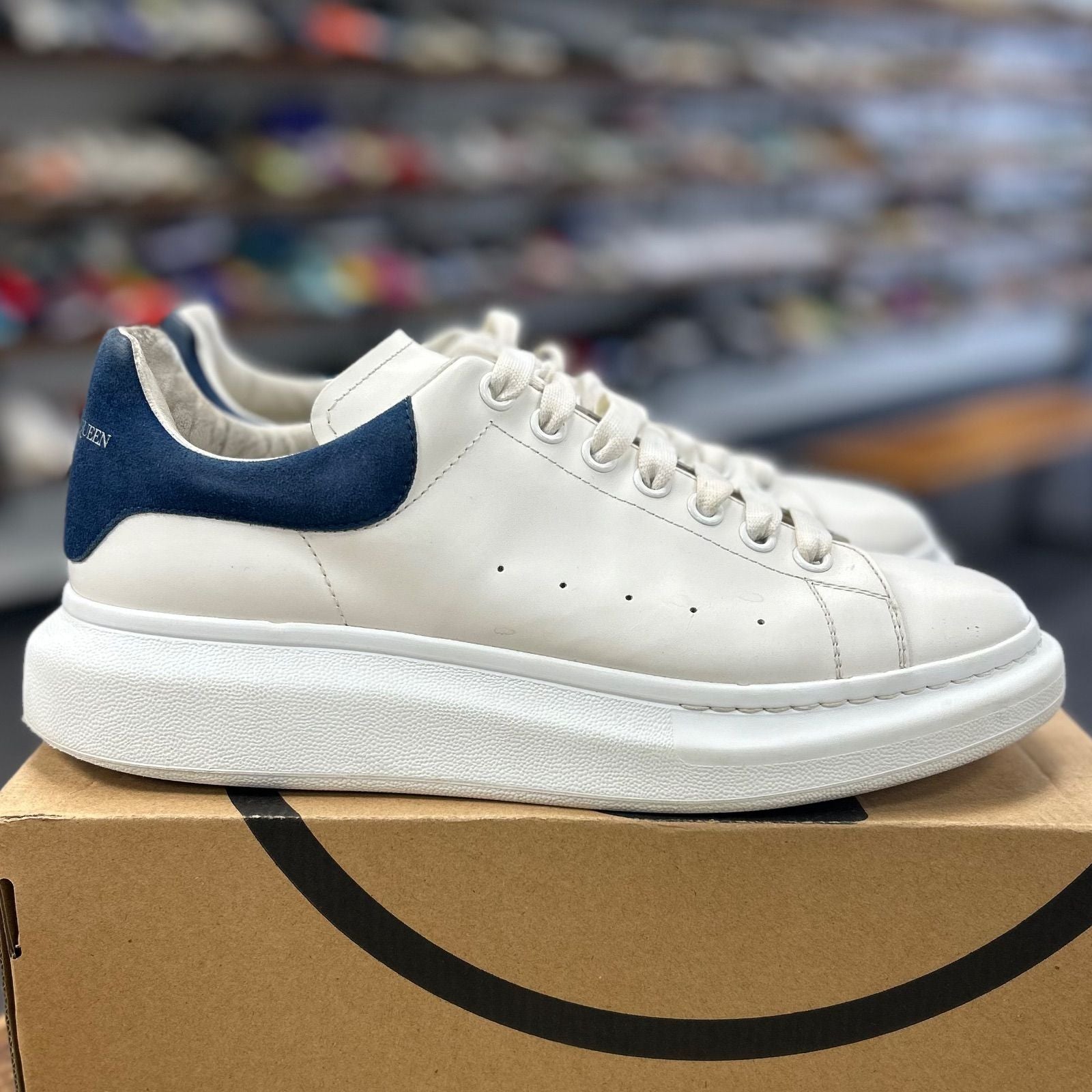 Alexander McQueen Oversized Paris Blue - Preowned