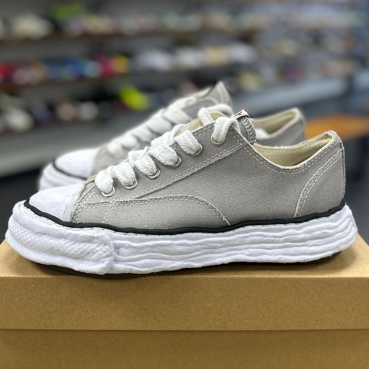 Maison Mihara Yasuhiro Peterson 23 OG Sole Canvas Low Grey - Preowned