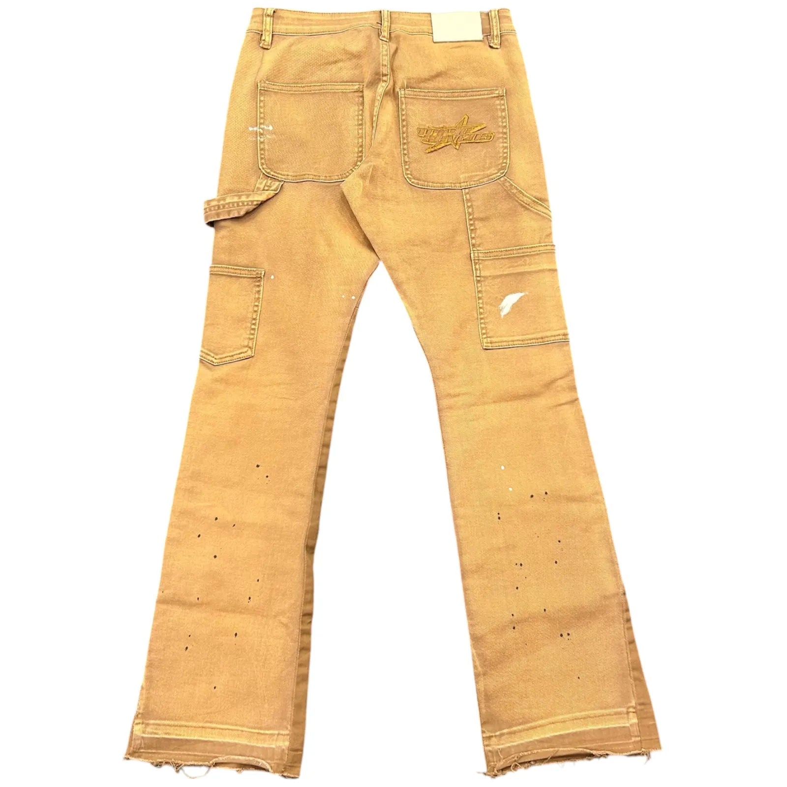 Triple 7's SevenSniper Flare Carpenter Pant (Khaki) - Preowned