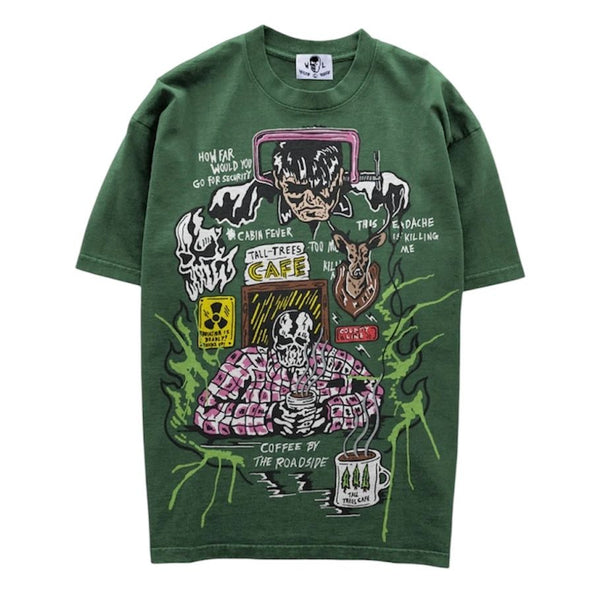 Warren Lotas Roadside Coffee Tee (Green)