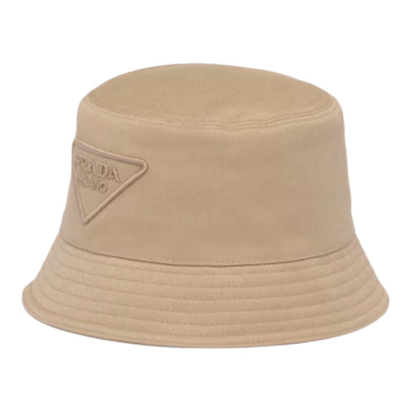 Prada Drill Bucket Hat (Khaki)