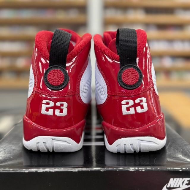 Jordan 9 Retro White Gym Red - Preowned