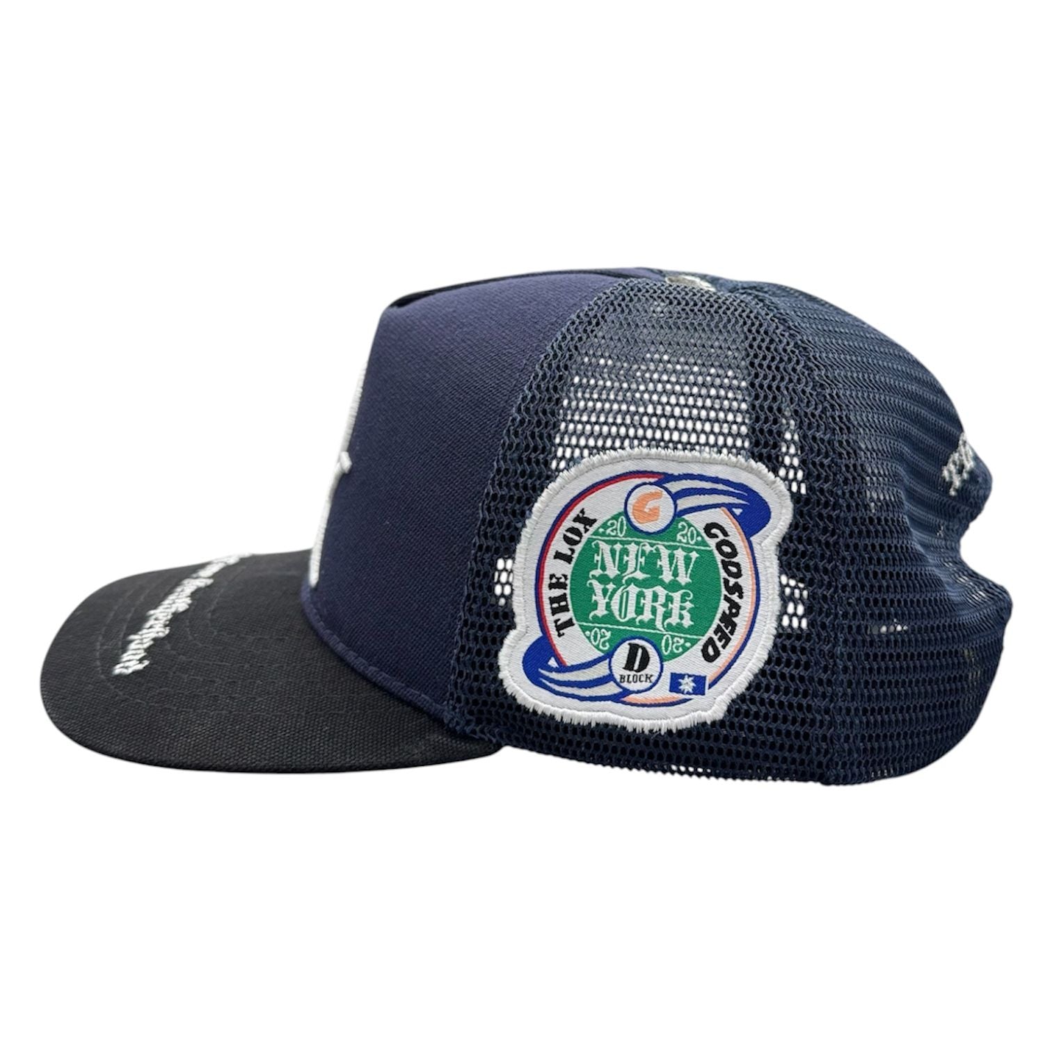 Godspeed x The Legacy Trucker Hat (Black/Navy) - Preowned