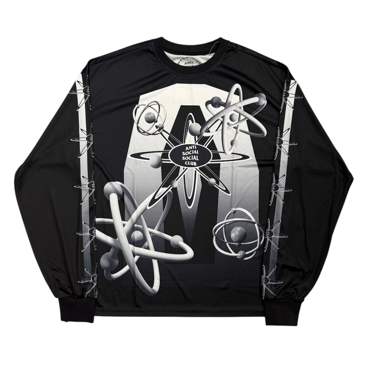 Anti Social Social Club Atomic L/S Tee  (Black)