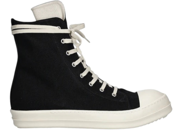 Rick Owens DRKSHDW High Top Black Milk - Preowned