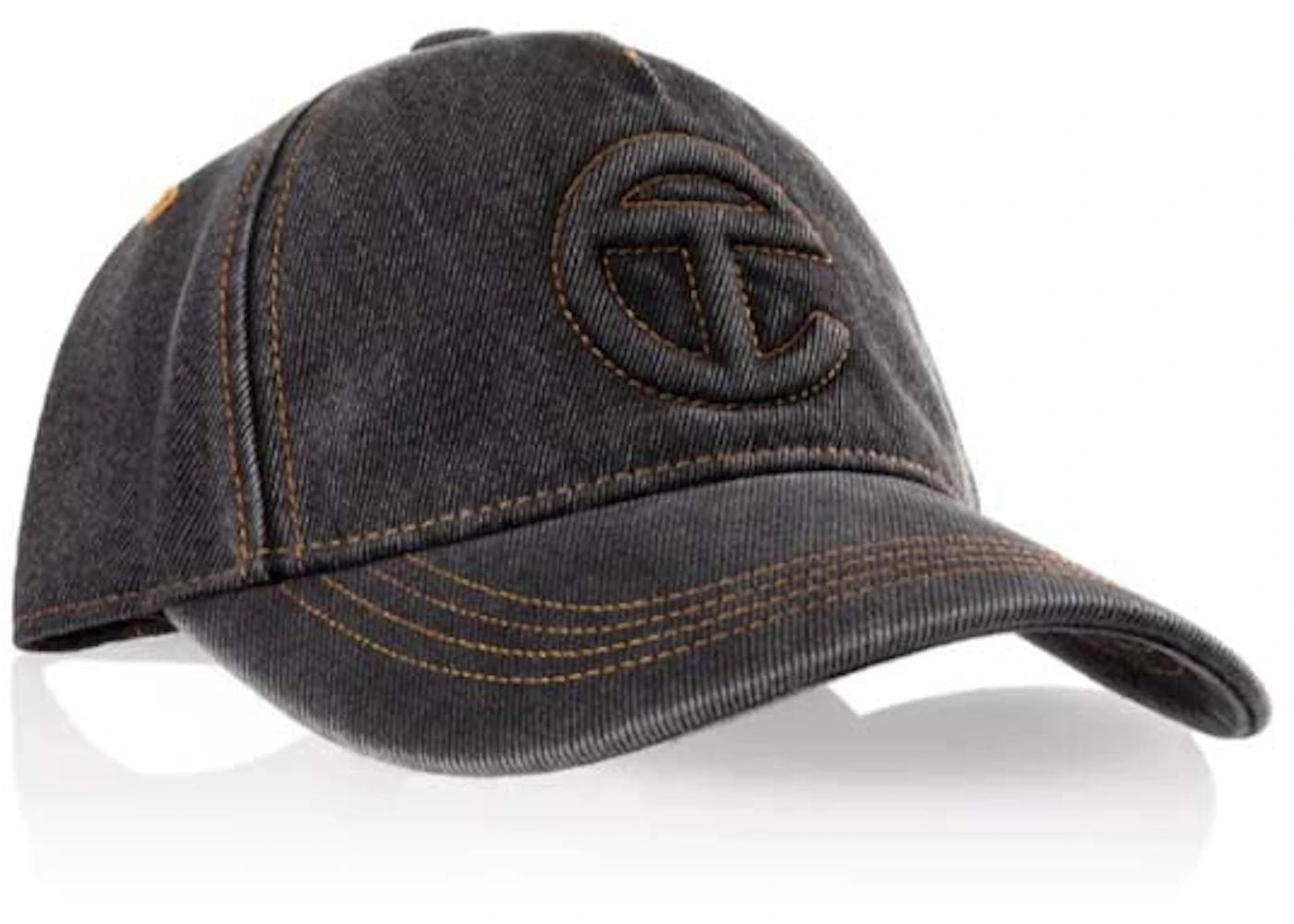 Telfar Denim Logo Hat Black - Preowned