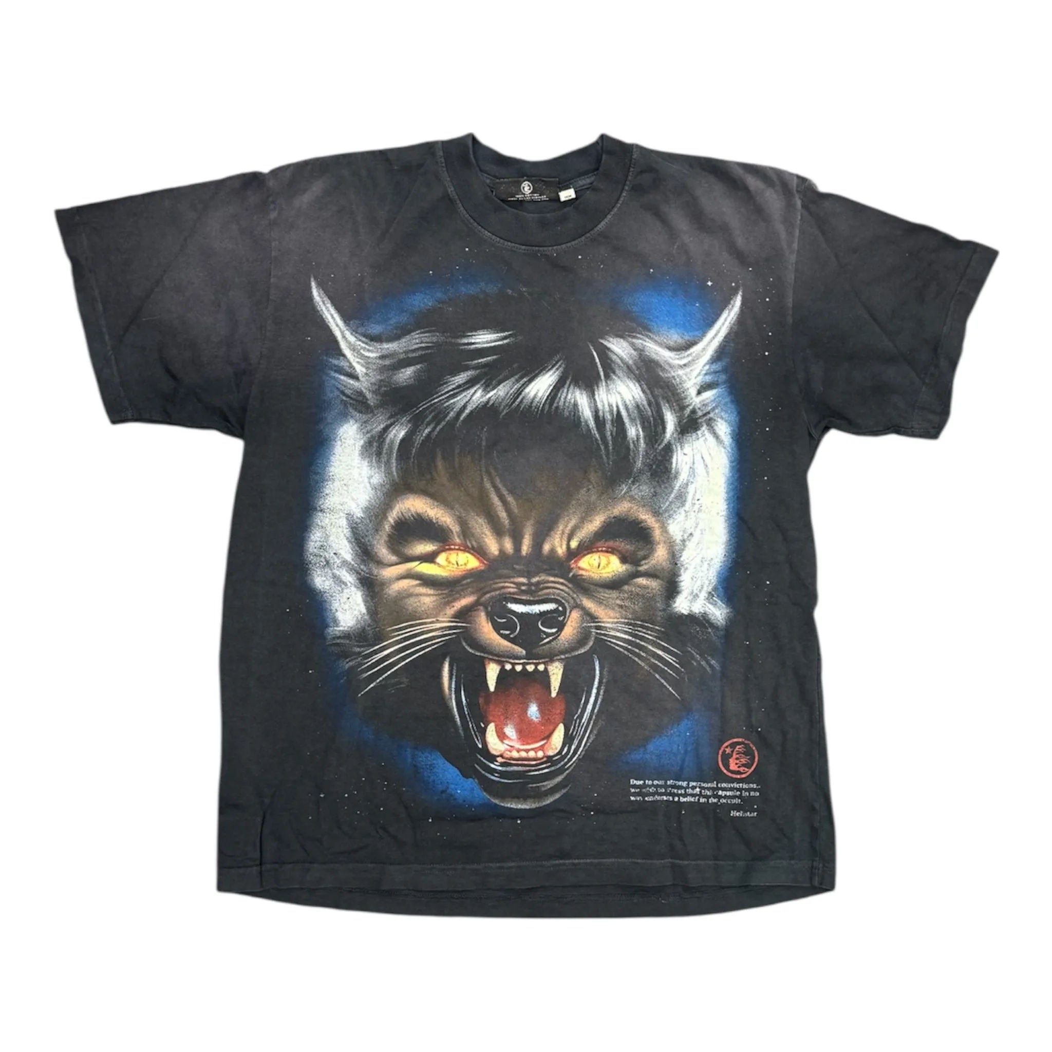 Hellstar Full Moon T-shirt Black - Preowned