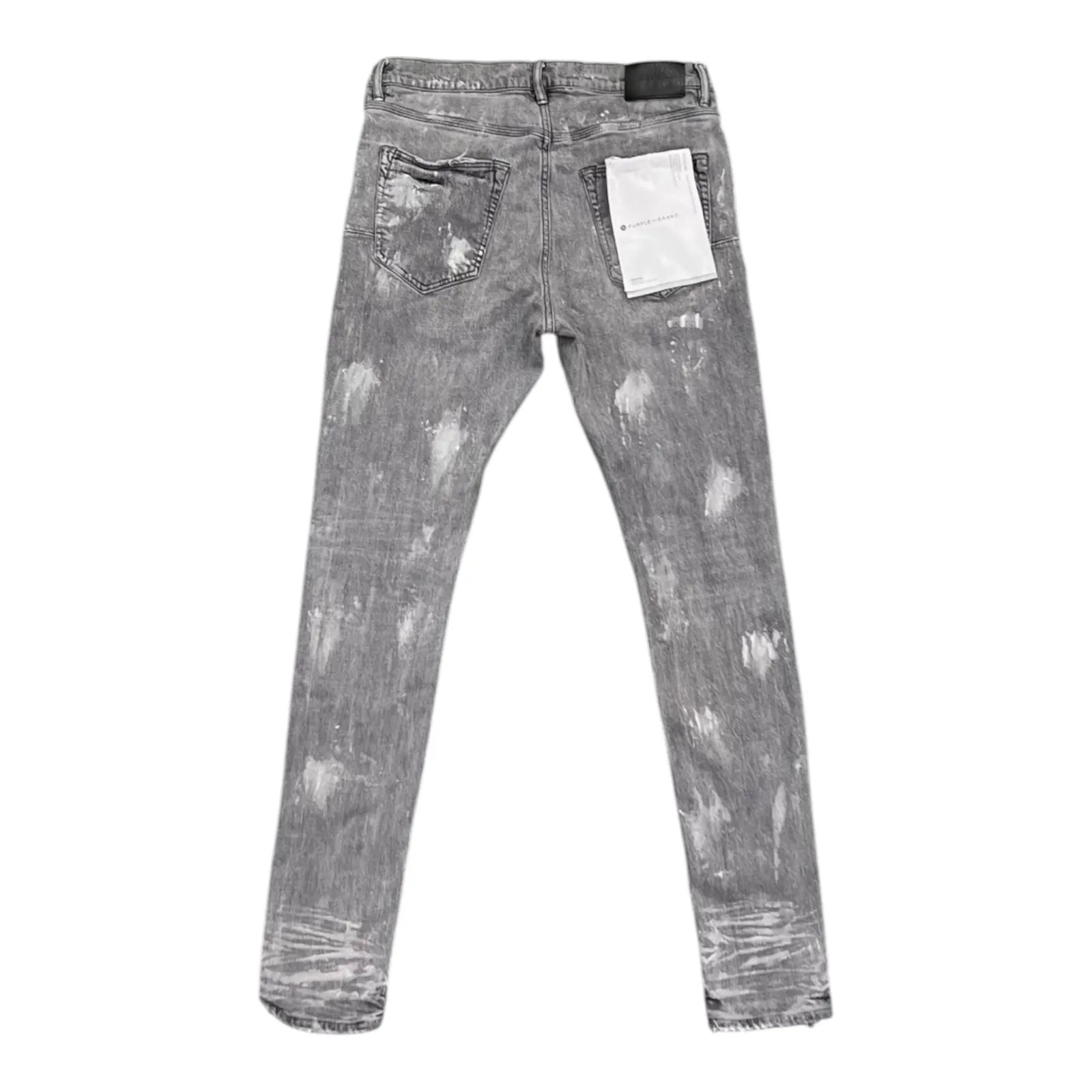 Purple Brand P.001 Jeans (Grey Paint) - Preowned