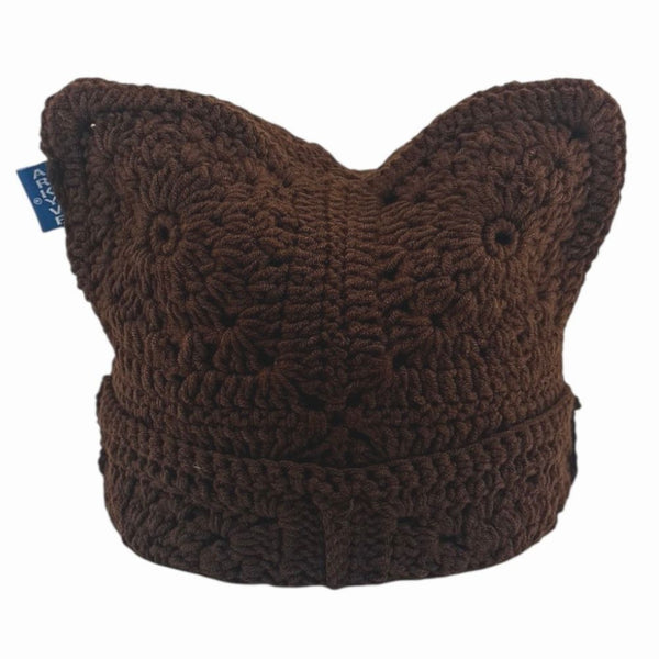 Arkyve Crochet Hat (Chocolate)