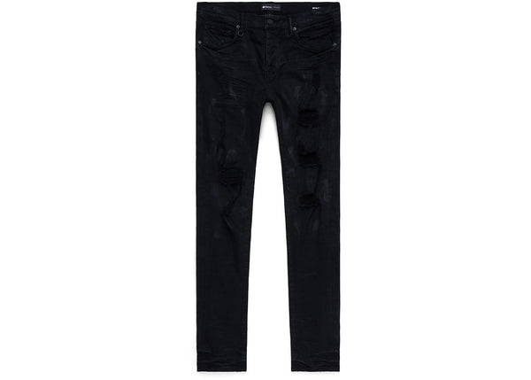 Purple Brand Skinny Jean (Black Oil Spill)