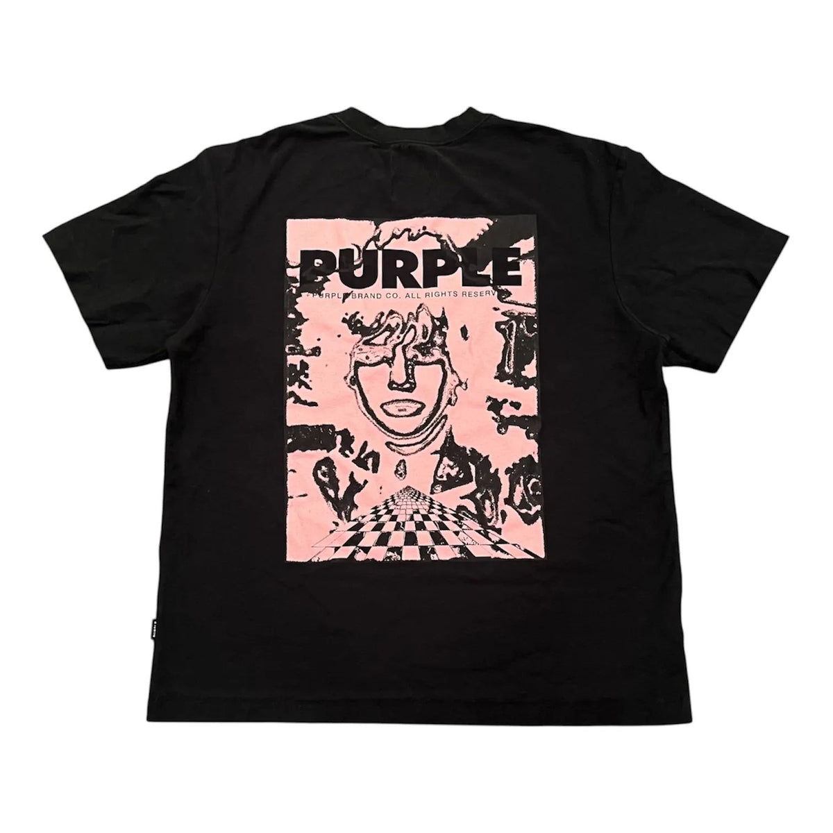 Purple Brand Deliquency Black Beauty Tee (Black) - Preowned