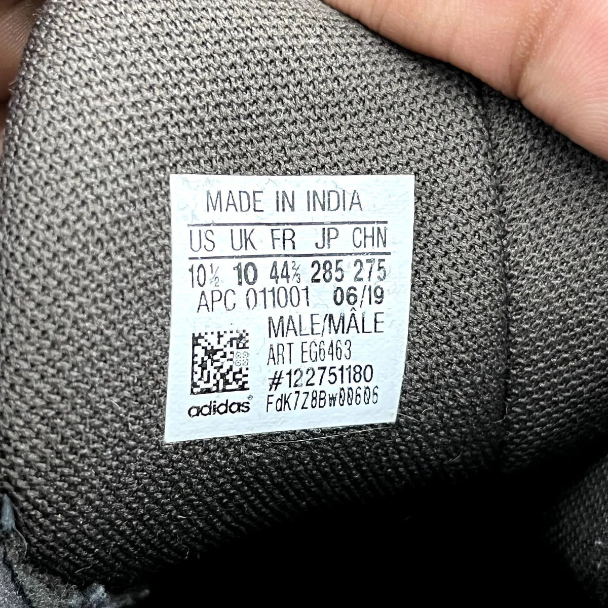 adidas Yeezy Foam RNR MX Carbon - Preowned