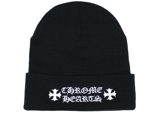 Chrome Hearts Logo Beanie Black