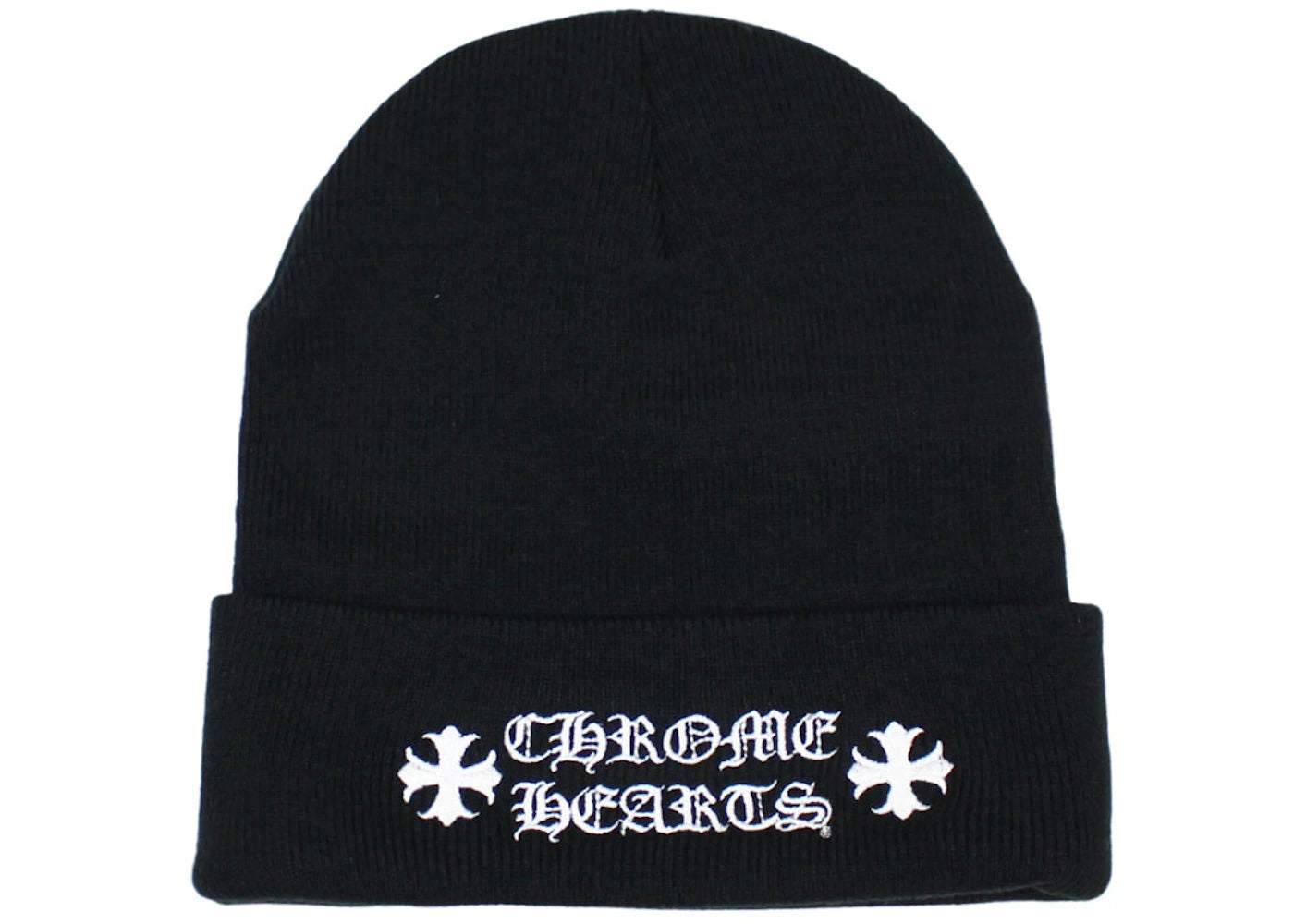 Chrome Hearts Logo Beanie (Black)