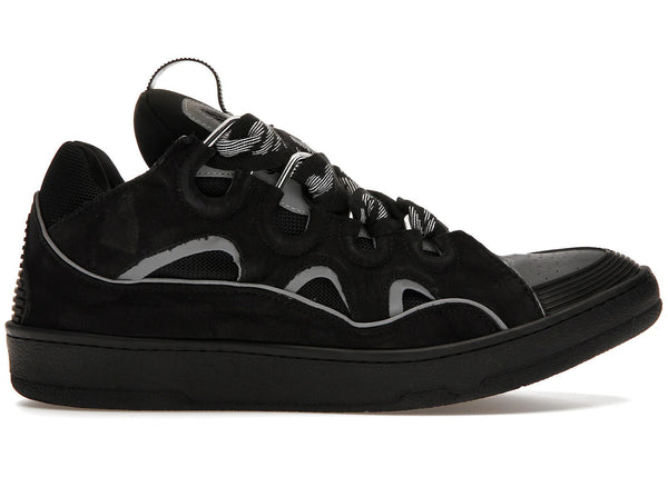 Lanvin Curb Sneaker Black Grey - Preowned