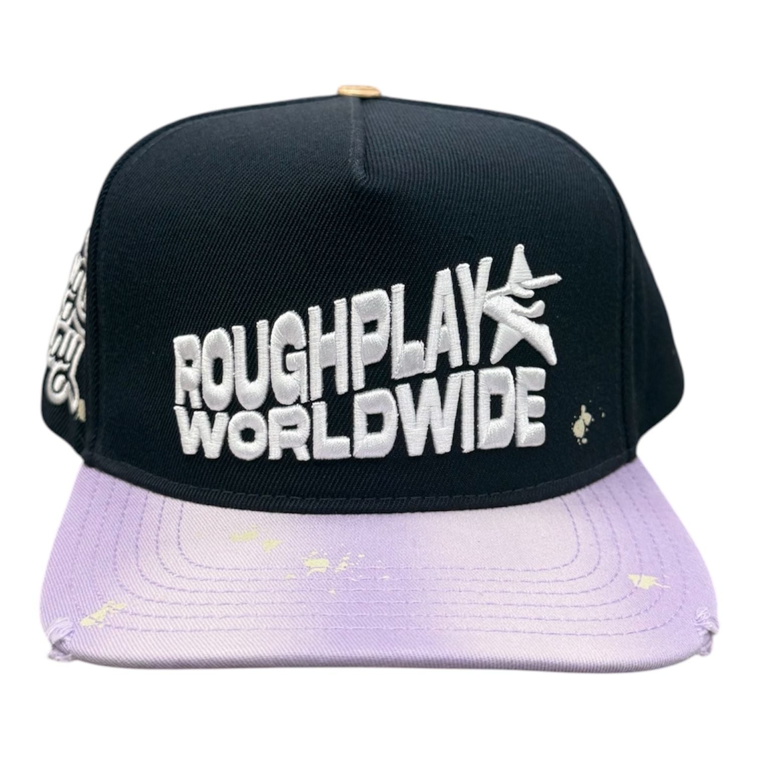Roughplay Worldwide Snapback (Navy/Purple)