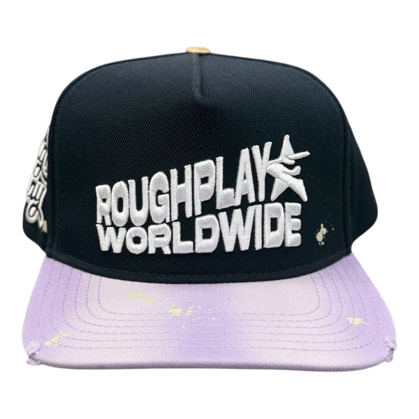 Roughplay Worldwide Snapback (Navy/Purple)