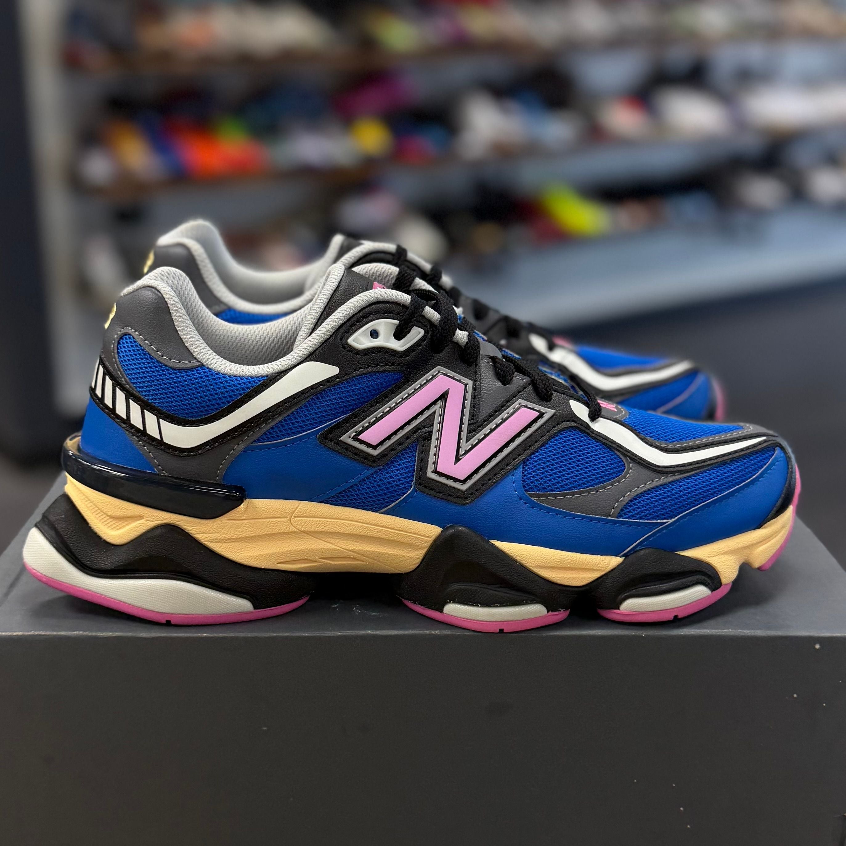 New Balance 9060 Blue Oasis Real Pink - Preowned