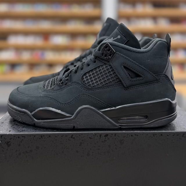 Jordan 4 Retro Black Cat (2025) (GS) - Preowned