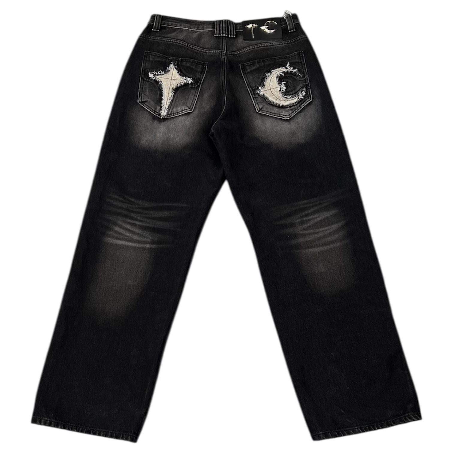 Thug Club TC Leather Back Pocket (Black)