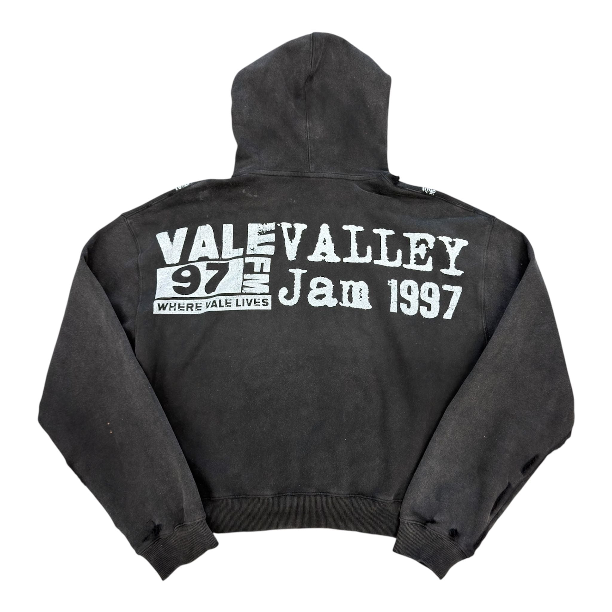 Vale Forever Big Chain Hoodie (Black) - Preowned